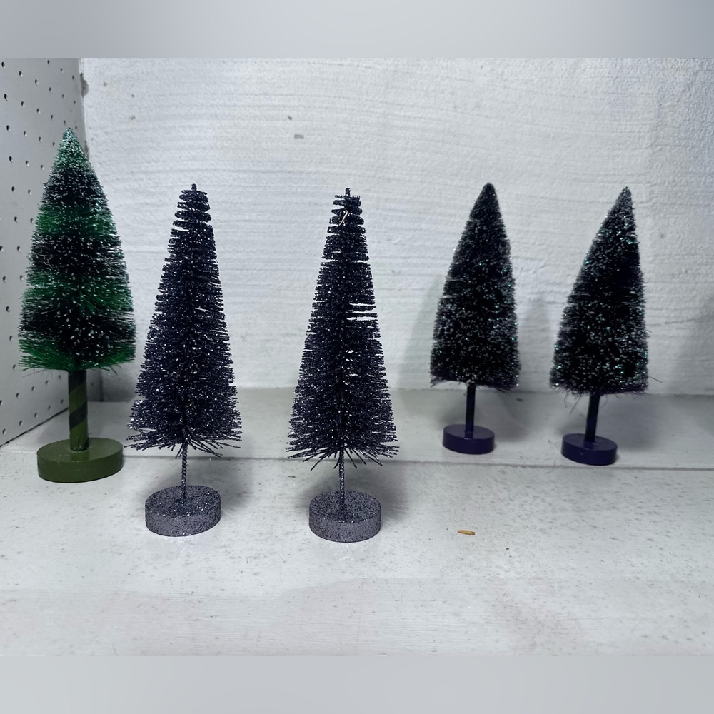 🌟5 BOTTLE BRUSH TREES 🌟